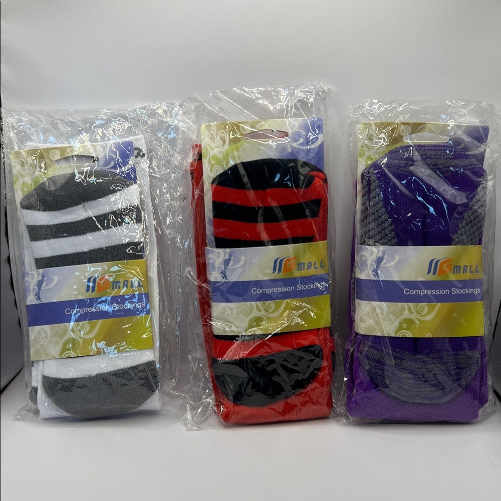 3 Compression Stockings New